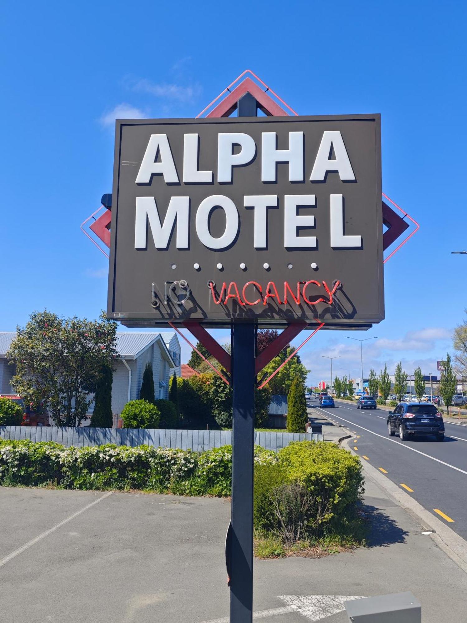 Alpha Motel Christchurch Zewnętrze zdjęcie
